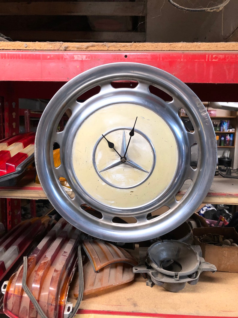 Mercedes Wall Clock gift for Men or Women W123 Etsy