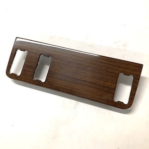 Mercedes W123 Wood - Switch Plate 3 Switch Version  230, 240D,TD, 280E,CE, 300D,TD.