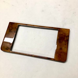 Mercedes W123 Wood Trim- Air Conditioning Plate -  230, 240D,TD, 280E,CE, 300D,CD,td