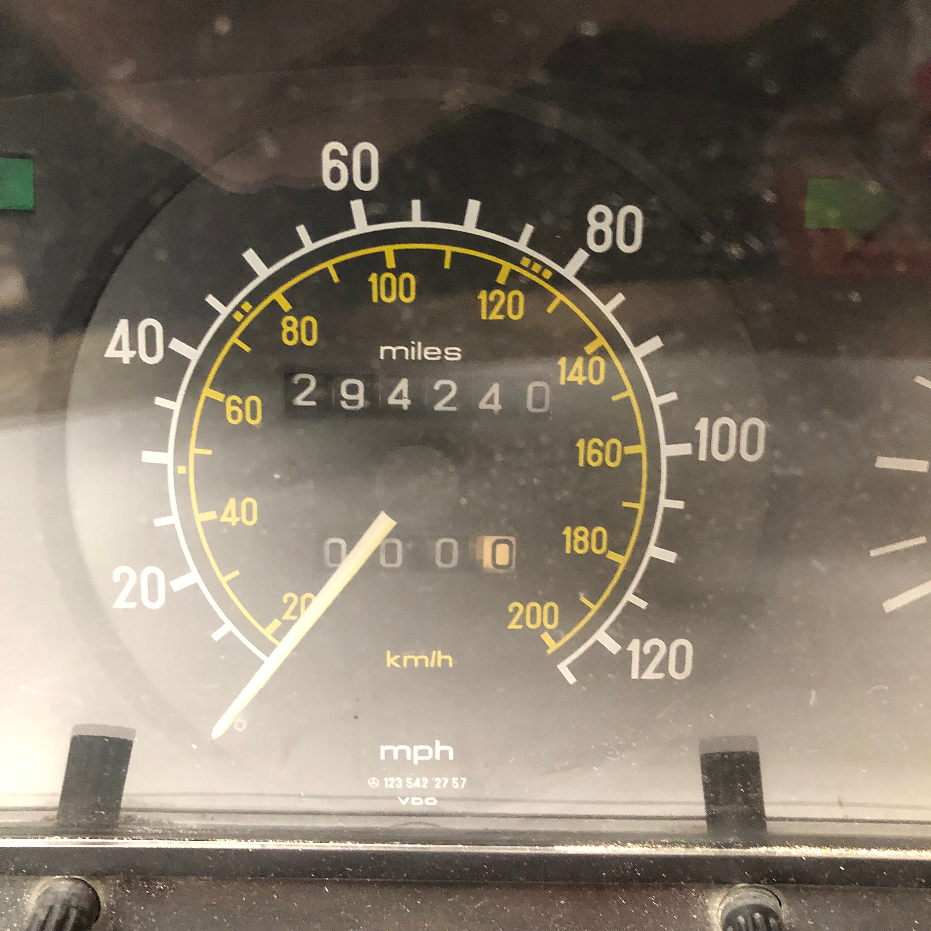 W123 Instrument Cluster Speedometer Tachometer Fuel Oil Etsy