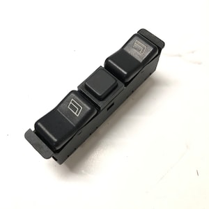 Interruttore alzacristalli elettrico W123 con blocco, lato conducente -230, 240, 280, 300D, 300CD, 300TD (station wagon)