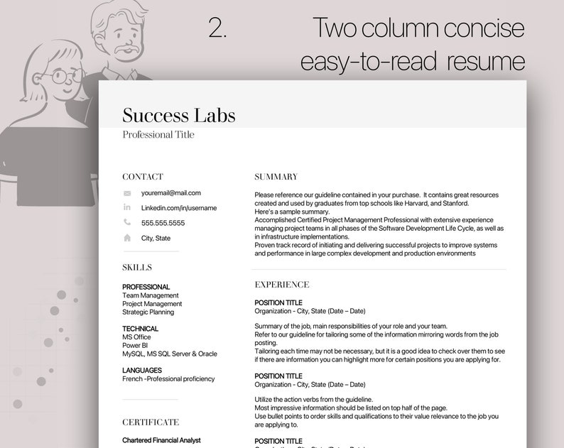 Harvard Stanford Resume Template & Guideline Words, Google Docs, and Harvard Stanford Resume Template & Guideline Words, Google Docs, and
