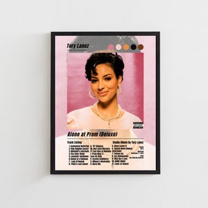 Tory Lanez Digital Download Poster, Alone at Prom (Deluxe) Album, Music Artist Album Cover Wall Art