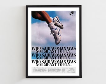 Air Forces Digital Download Poster, Women&#39;s Air Force III Poster, Vintage Artist Album Cover Wall Art