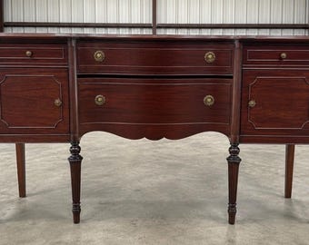 Antiek mahoniehouten dressoir