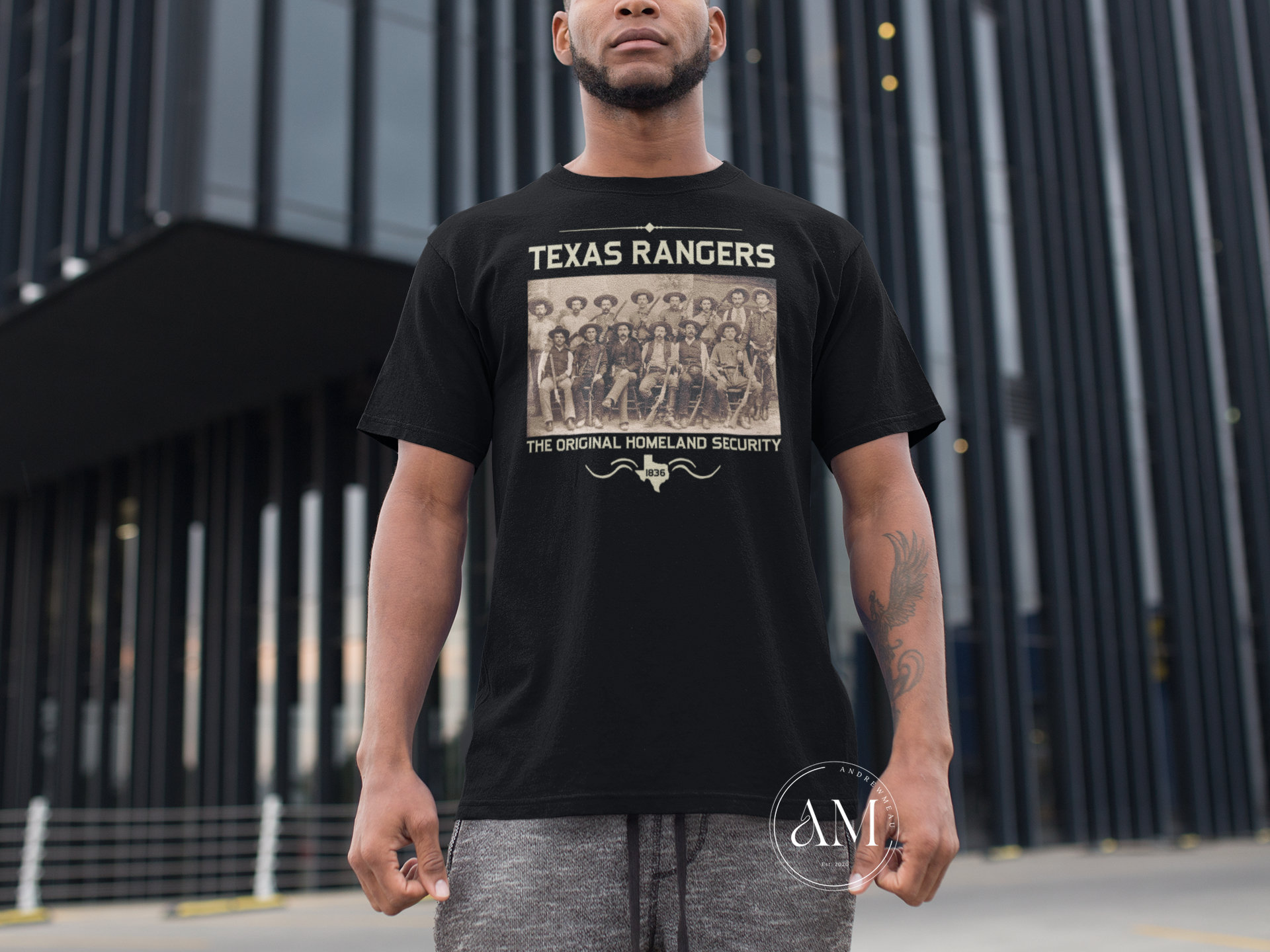 Texas Rangers the Original Homeland Security 1836 Vintage 