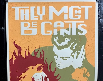 They Might Be Giants May 2024 Limited Edition Gig Poster by Powerhouse Factories