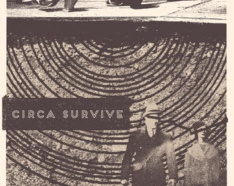 Circa Survive September 2012 Limited Edition Gig Poster by Powerhouse Factories