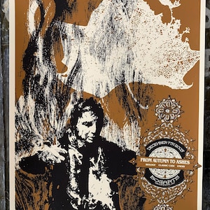 From Autumn To Ashes, diciembre de 2005, póster del concierto de edición limitada de Powerhouse Factories