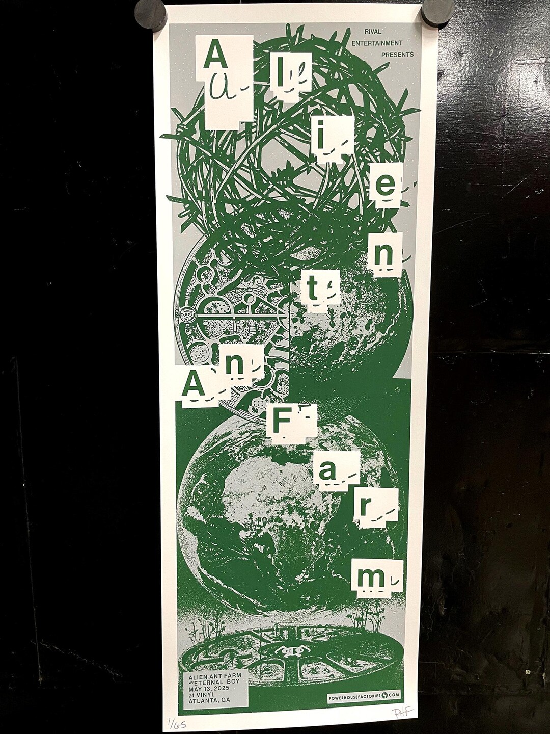 Alien Ant Farm May 2025 Limited Edition Gig Poster by Powerhouse ...