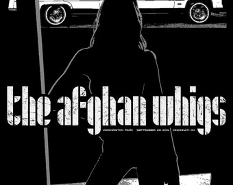 The Afghan Whigs September 2014 Limited Edition Gig Poster by Powerhouse Factories