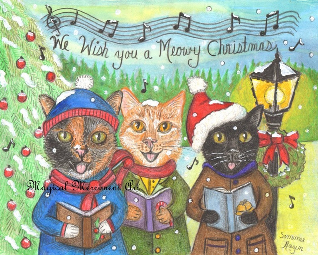 Caroling cats Clearance
