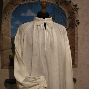 Renaissance, Chemise, Men, 16/17th century, historical shirt, Camicia, Camisa