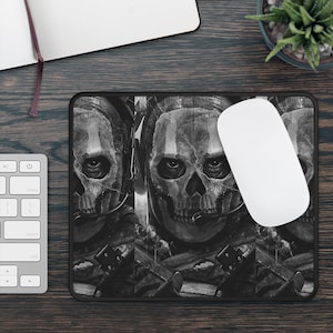 ghost call of duty mouse pad