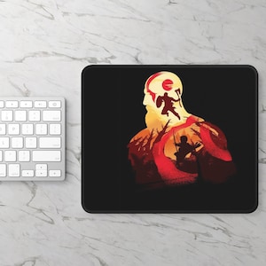 god of war mouse pad