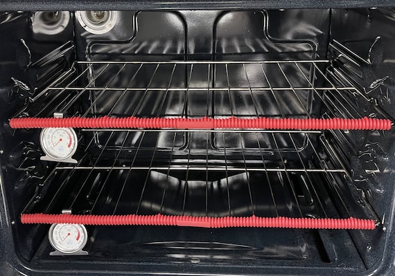 24 Oven Rack Protectors/guards, Heat Resistant Silicone, Protect Against  Burns and Scars 2 Pack 