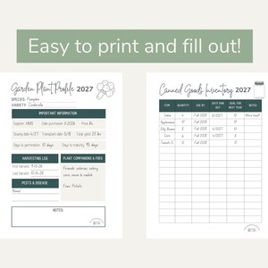 The Ultimate Garden Planner 2027 | Calendars | Record Keeping | Trackers | Organization Charts | Scheduling Tools image 2