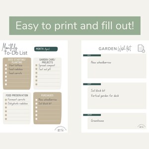 The Ultimate Garden Planner 2027 | Calendars | Record Keeping | Trackers | Organization Charts | Scheduling Tools image 3