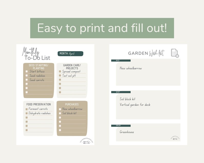 The Ultimate Garden Planner 2027 | Calendars | Record Keeping | Trackers | Organization Charts | Scheduling Tools image 3