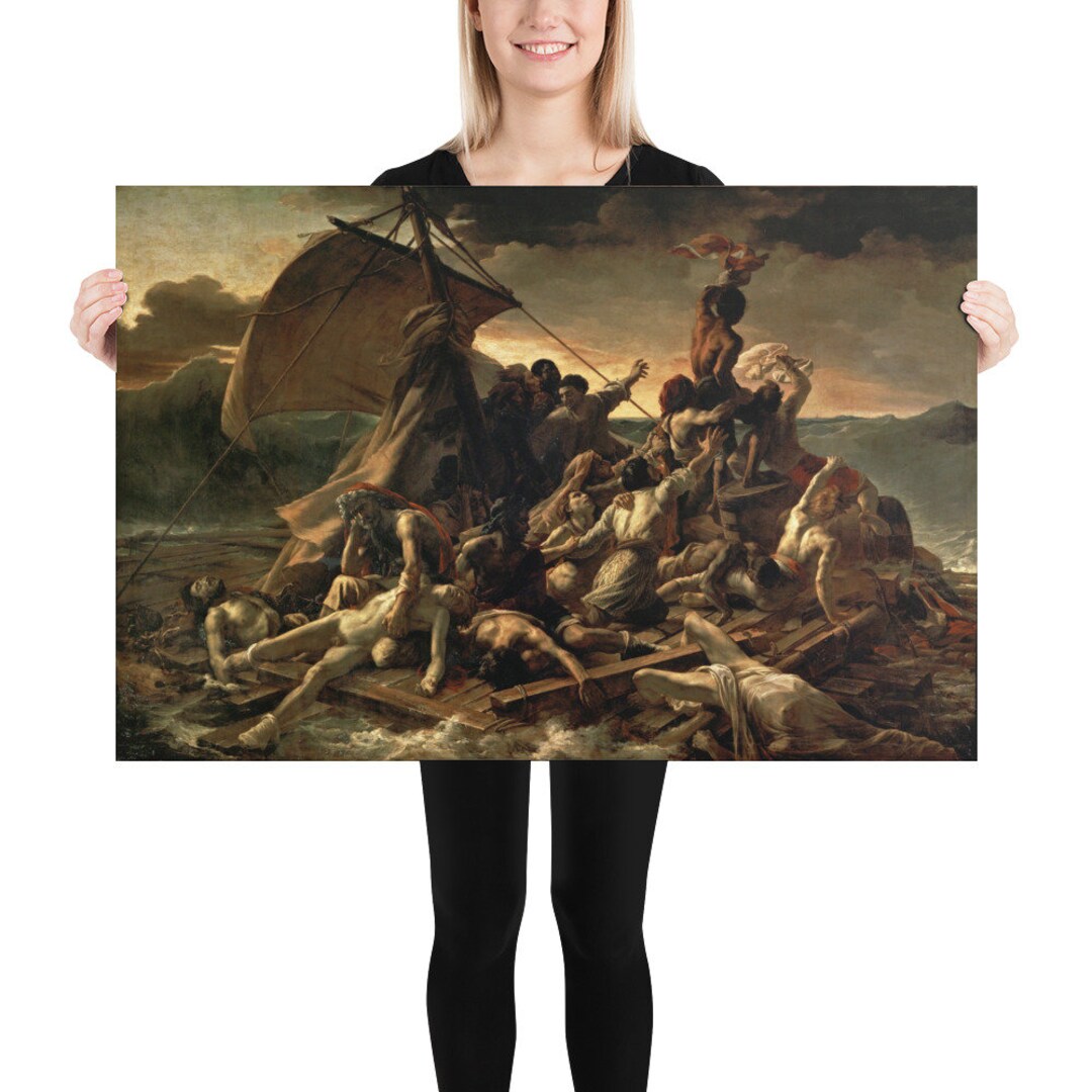 The Raft of the Medusa by Theodore Gericault Hi Res Masterpiece Fine ...