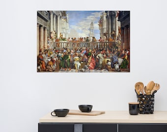 Paolo Veronese's The Wedding at Cana - Museum Quality Fine Art for Home and Office Decor