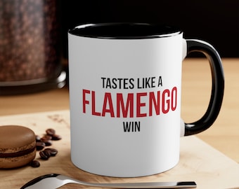 Flamengo Mug, Tastes Like a Flamengo Win, Flamengo Fan Mug, Soccer Mug, Football Fan Mug, Soccer Gift, Football Mug, Flamengo Gifts, Soccer
