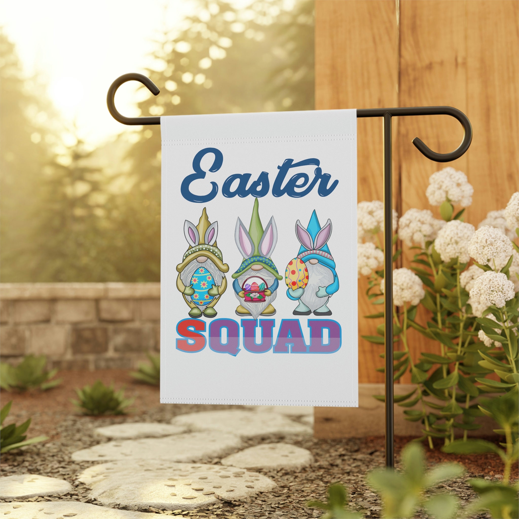 Easter Squad Flag, Easter Flag, Easter Decorations