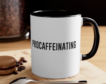 Taza procaffeinante, taza de café divertida, taza de café de oficina, taza divertida, regalo para amante del café, regalo de café, taza de café divertida, taza sarcástica