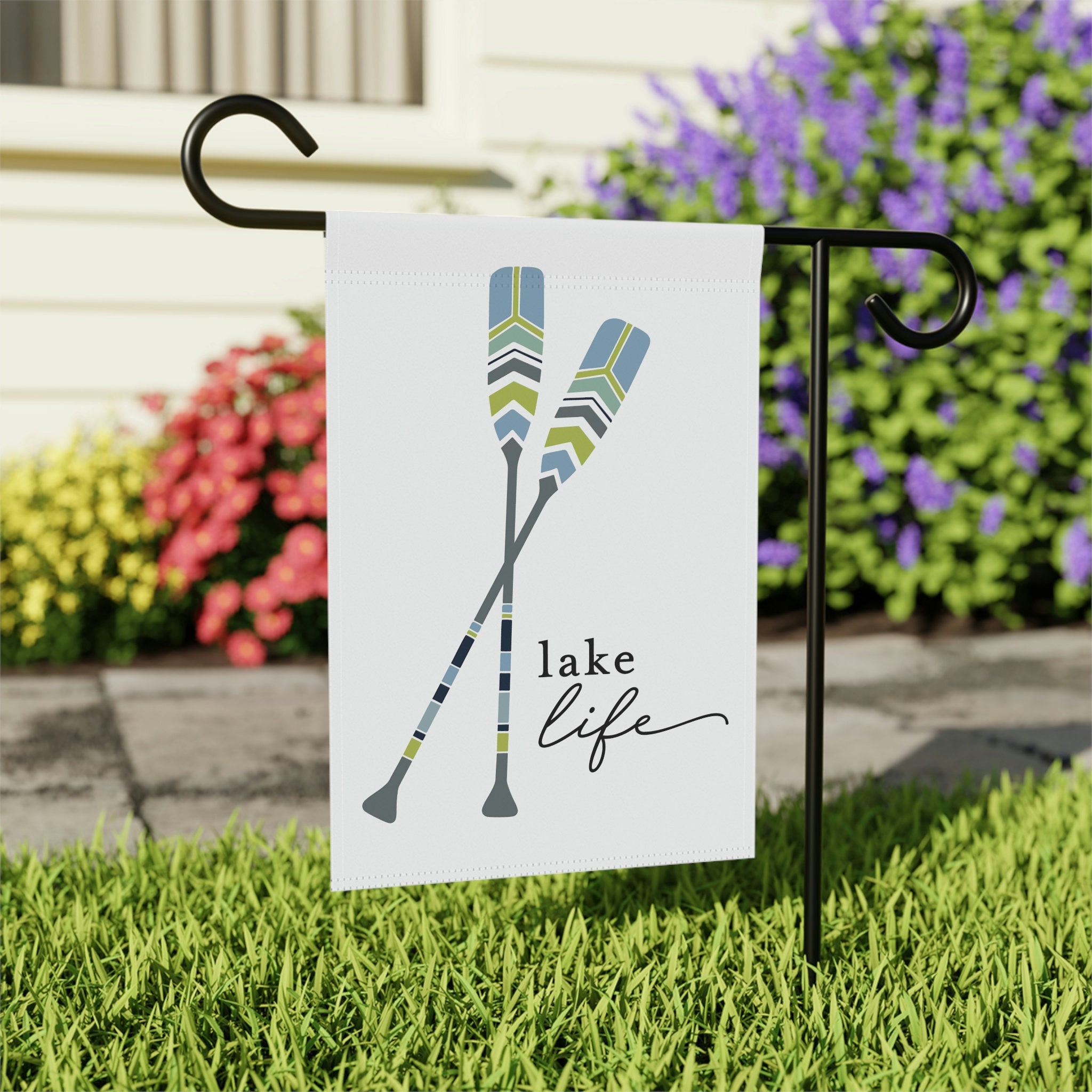 Lake Life Flag Lake House Flag Lake Garden Flag Lake Flag Etsy