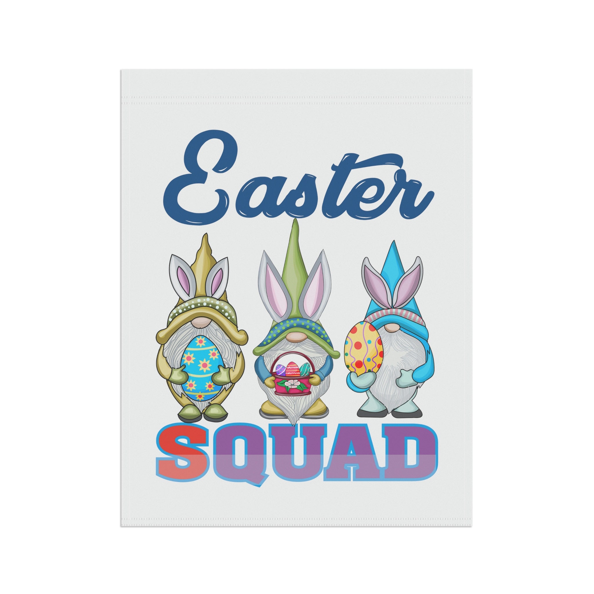 Easter Squad Flag, Easter Flag, Easter Decorations