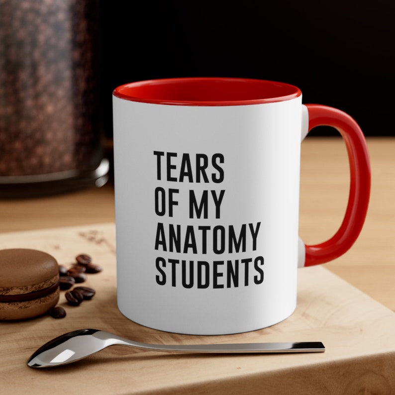 Tears of My Anatomy Students Coffee Mug, Funny Teacher Gift, Anatomy Teacher Mug, Anatomy Professor, Gift for Teacher, Anatomy Mug, Funny image 5