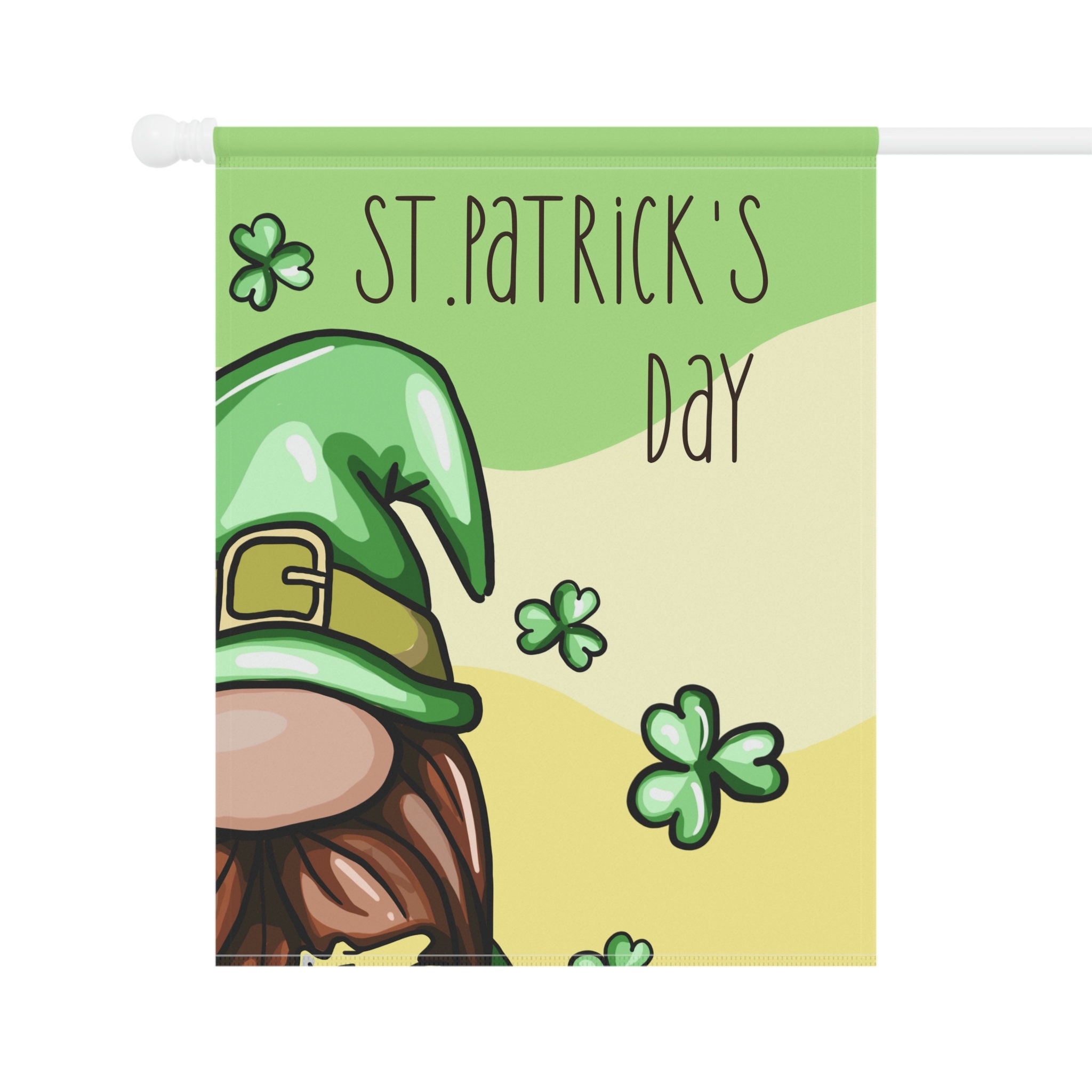 St. Patrick's Day Flag, Lucky Flag, Irish Garden Flag, St. Patrick's