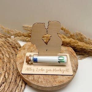 Silhouette Geldgeschenk Hochzeit | Hochzeitsgeschenk | Ehepaar | Geschenkidee | Geldgeschenk zur Hochzeit | Individuelles Geldgeschenk |