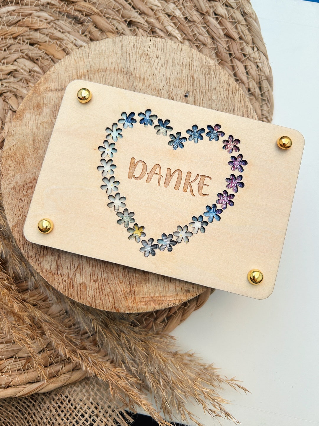 Geldgeschenk Geldgeschenk Aus Holz Holzkarte Geldgeschenk