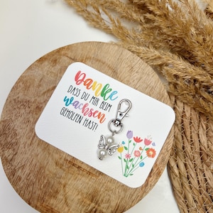 Pocket Produkt Schutzengel | Abschlussgeschenk | Danke, dass du mir beim wachsen geholfen hast | Glücksbringer | Schule | Kindergarten