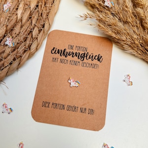 Pocket Produkt Einhorn | Einhornglück | Taschen Einhorn | Gruß für die Tasche | Glücksbringer | Geschenk | Schutzengel | Taschenumarmung