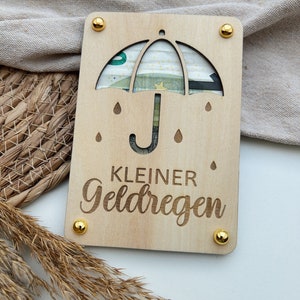 Geldgeschenk | Geldgeschenk aus Holz | Holzkarte | Geldgeschenk Wunsch | Geburtstagsgeschenk | Geldregen | Wunscherfüller| Mitbringsel