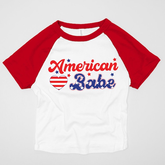 American Babe Monogram Tee American Babe Monogram Tee