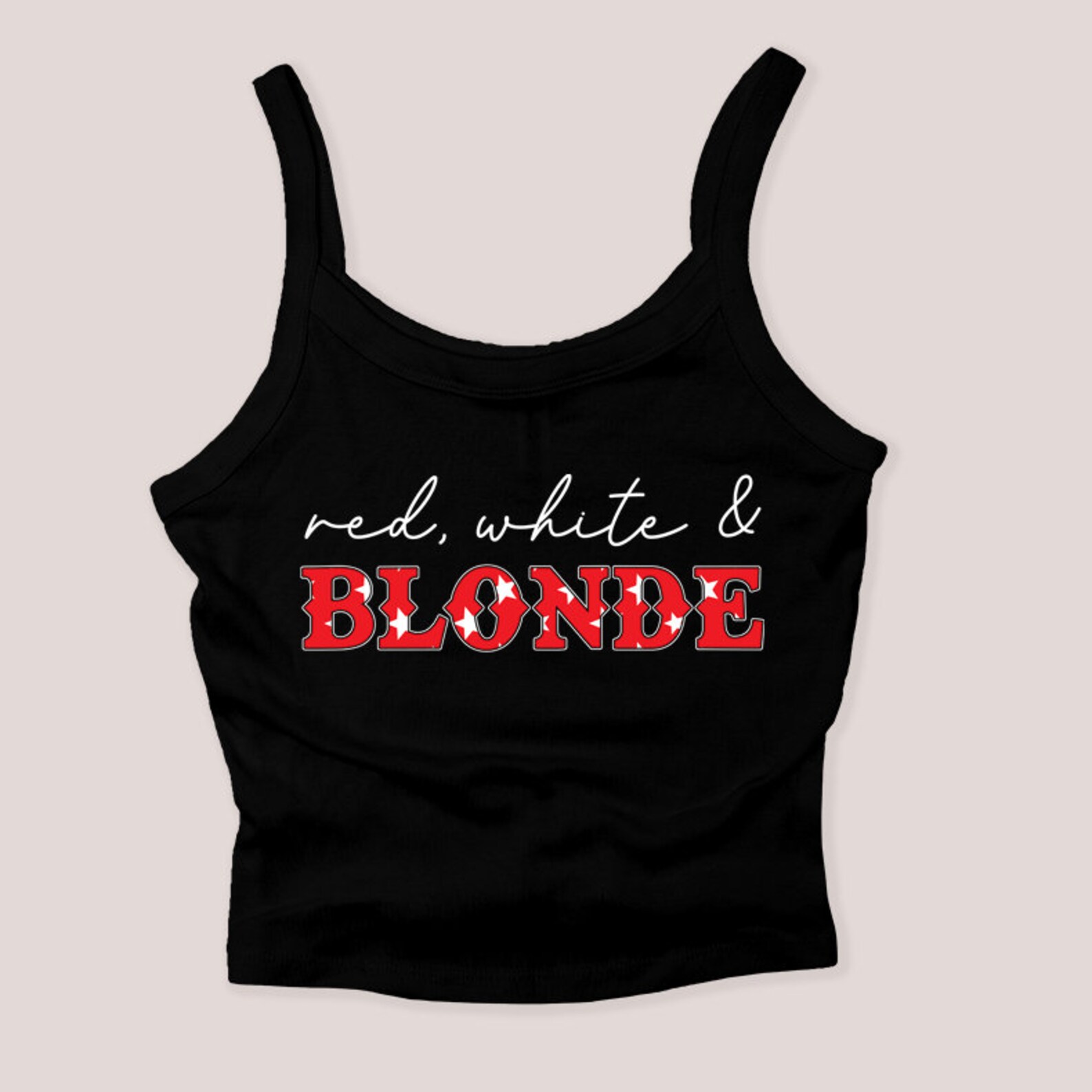 Dark Hair Babe Trailer Park Strollin' Women’s micro-rib tank top main image 1