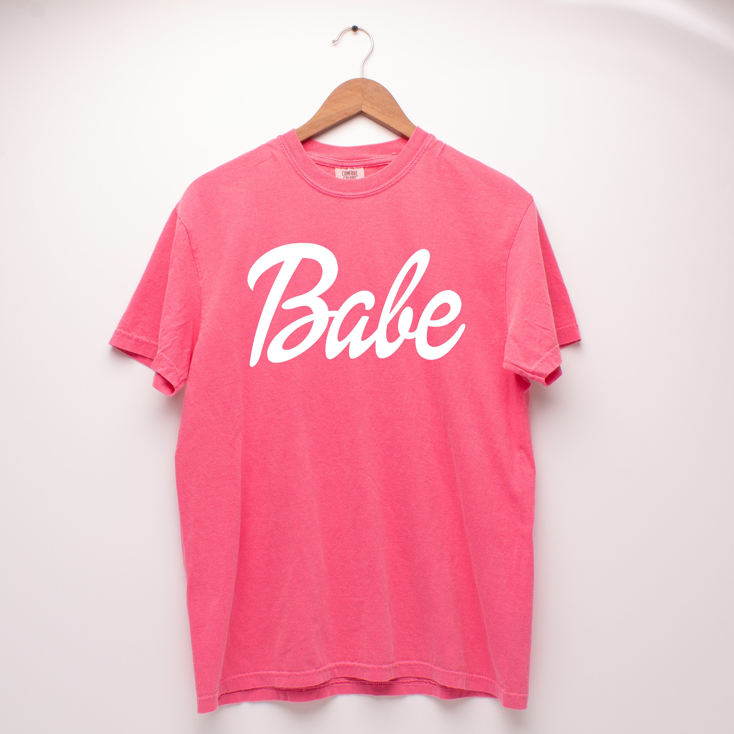 Cursive Doll Logo Babe Vintage T-shirt, Babe Vintage Tee, Bachelorette ...