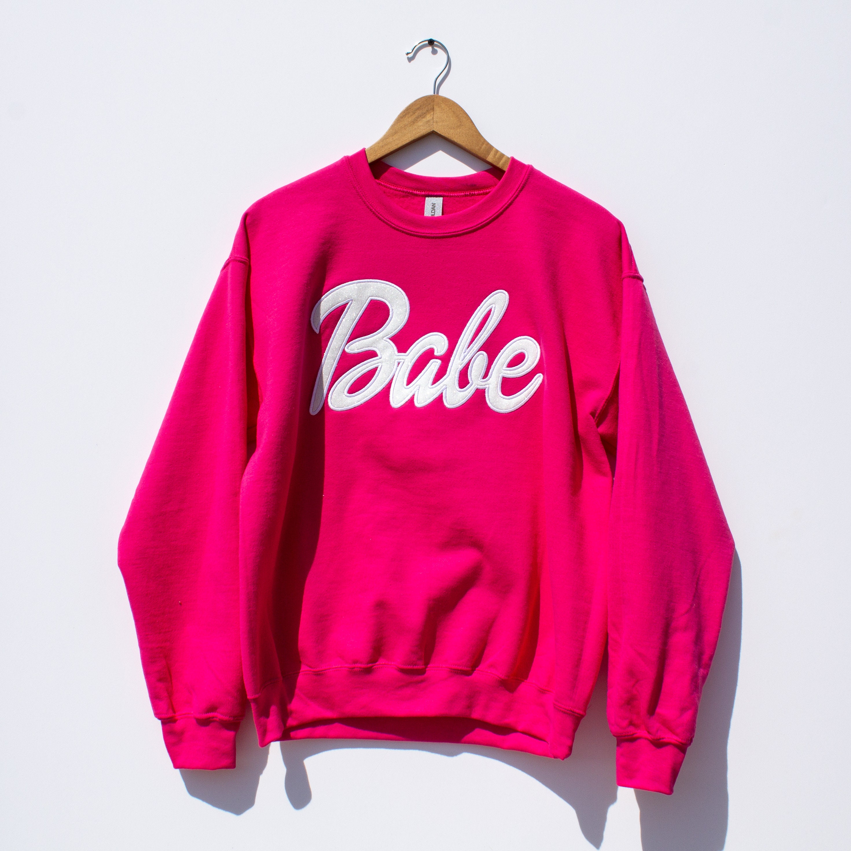 Cursive Doll Logo Sweatshirt, Glitter Sweatshirt, Crewneck Sweatshirt ...