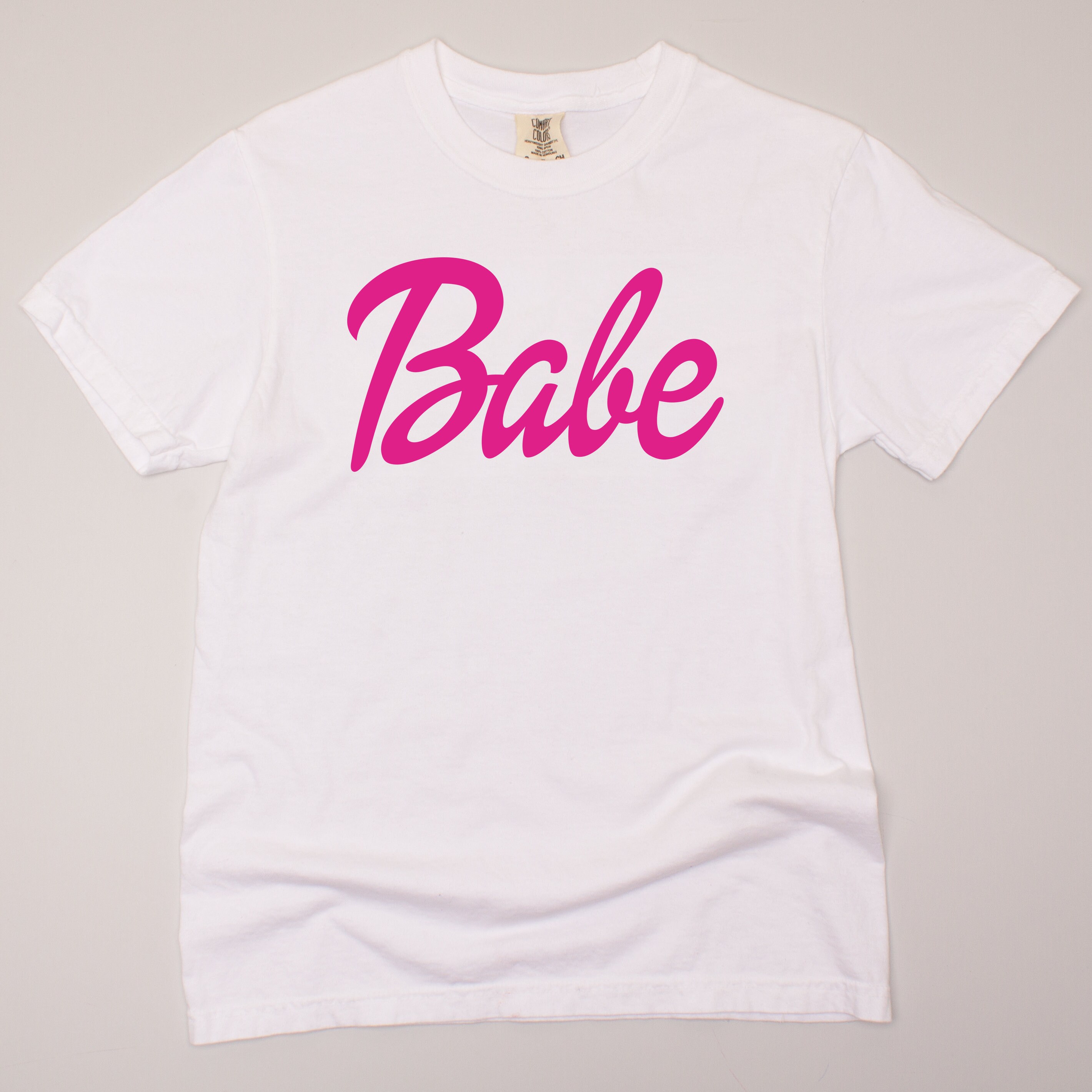 Cursive Doll Logo Babe Vintage T-shirt, Babe Vintage Tee, Bachelorette ...