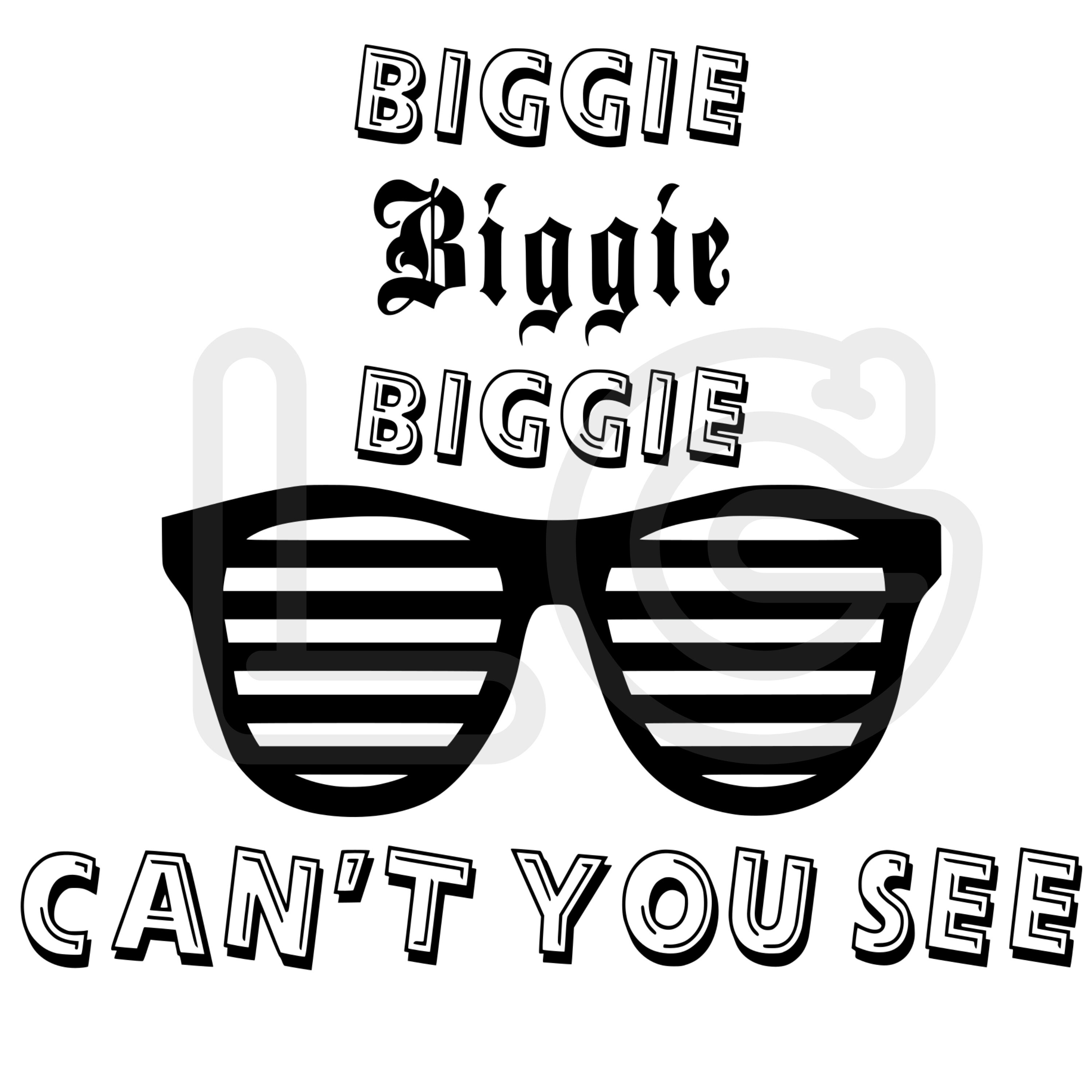 Biggie Smalls Svg Png Dxf Notorious Big Svg Funny Baby Etsy