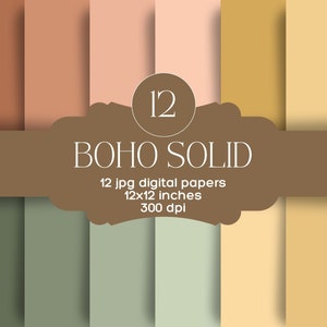 Fundo sólido em tons de terra, papéis para scrapbook, projetos de artesanato, arte em papel, arquivo sem emendas, criação de cartões, casamento, decoração de casa, aniversário boho