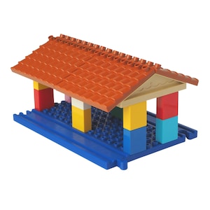 Branchline Station Wooden Railway Duplo Plate | Brio Compatible | Thomas Track | Train Track Adapters|Wooden Track Accessories | Brio | IKEA