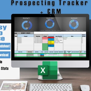 Boost Your Sales Success with our Easy Sales Tracker - Prospecting Made Simple!