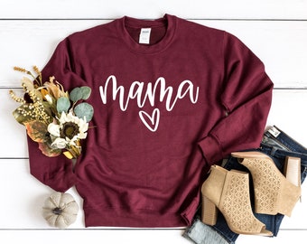 Mama Heart Sweatshirt