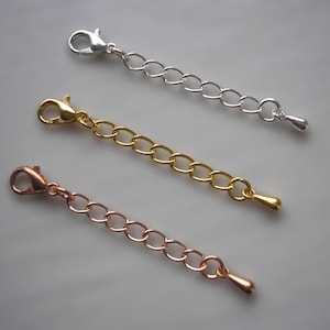 Necklace Extender, Bracelet Extension, Simple Extension Chain for a Necklace or Bracelet, Chain Lengthener, Extender Chain