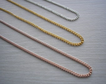 Chain without clasp sale