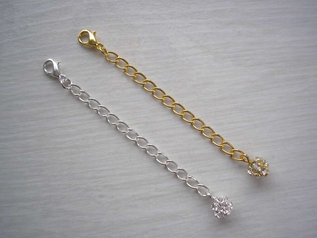 Dainty Extension Chain for a Necklace or Bracelet, Chain Lengthener